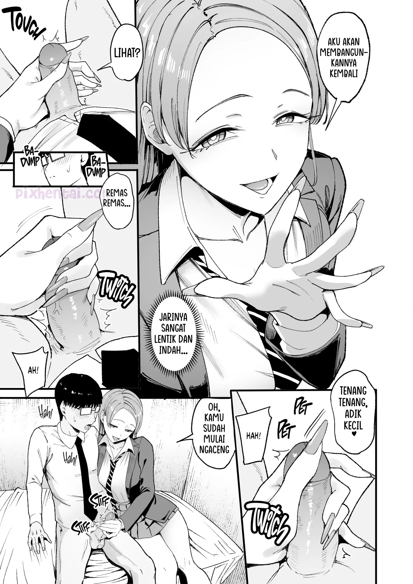 Komik hentai xxx manga sex bokep The Gyaru I Hang Out with Lets Me Use Her Pussy 4 page 14